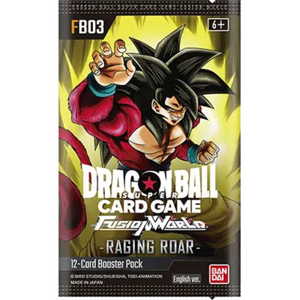 Dragon Ball Super (FB03) Fusion World: Raging Roar Booster Pack (12 Kort)