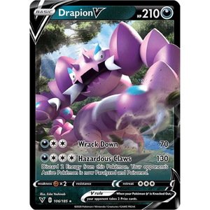 Drapion V SWSH04 106/185 - Pokémonkort