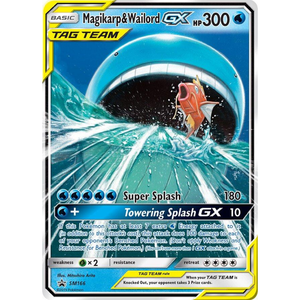 Magikarp &amp; Wailord GX SM166 Promo