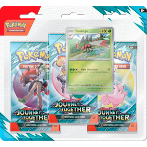 Pokemon Scarlet & Violet: Journey Together SV9 (Yanmega) 3-Pack Blister (ENG)