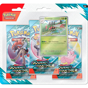 Pokémon Scarlet & Violet: Journey Together SV9 (Yanmega) 3-Pack Blister (ENG)