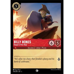 Billy Bones - Keeper of the Map - 104/204 - Common