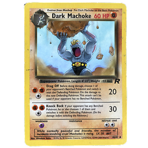 Dark Machoke TR 40/82 1st edition