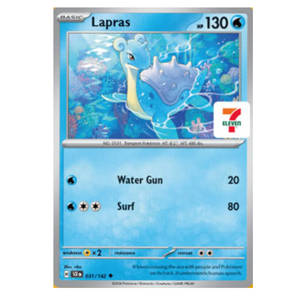 Lapras SCR 031/142 7-Eleven Promo