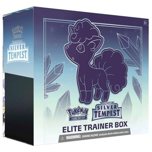 Pokémon Sword & Shield: Silver Tempest (Alolan Vulpix) Elite Trainer Box (8 Pack)