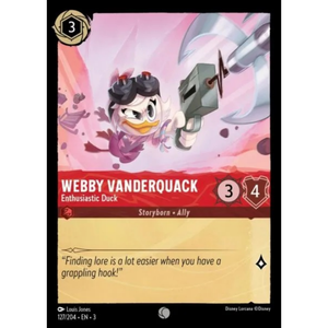 Webby Vanderquack - Enthusiastic Duck - 127/204 - Common