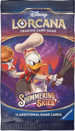 Disney Lorcana Shimmering Skies Booster Pack (12 Kort)