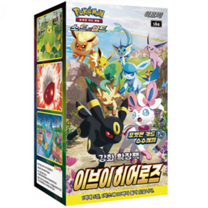 Pokémon Sword & Shield: Eevee Heroes (S6a) Booster Box (30 Pack) (KOR)