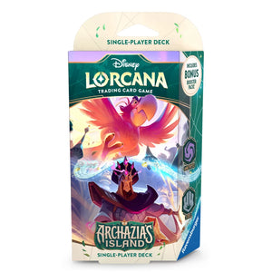 Disney Lorcana Archazia's Island Starter Deck Amethyst/Steel (Iago & Jafar) (60 Kort) (ENG)