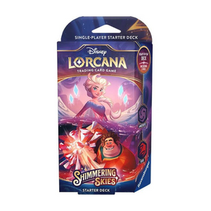 Disney Lorcana Shimmering Skies: Elsa & Ralph Starter Deck (60 Kort)