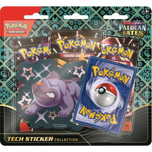 Pokémon Scarlet & Violet: Paldean Fates Tech Sticker Collection - Shiny Maschiff (3 Pack) (ENG)