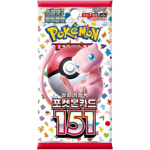 Pokémon 151 (sv2a) Booster Pack (7 Kort) (KOR)