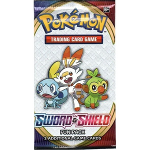 Pokémon Sword & Shield: Base Set Fun Pack (Sampling Pack) (3 Kort) (ENG)
