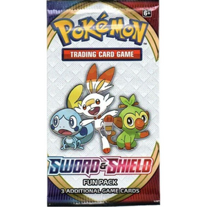 Pokémon Sword & Shield: Base Set Fun Pack (Sampling Pack) (3 Kort)