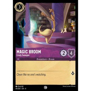 Magic Broom - Lively Sweeper - 49/204 - Common