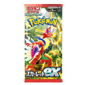 Pokemon Scarlet & Violet: Scarlet EX Booster Pack (5 Cards) (JP)