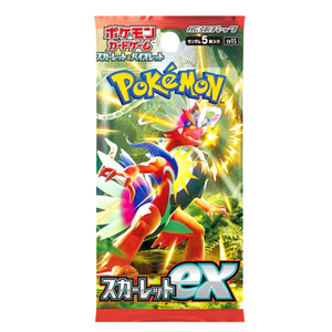 Pokémon Scarlet & Violet: Scarlet EX Booster Pack (5 kort)