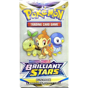 Pokémon Sword & Shield: Brilliant Stars Fun Pack (Sampling Pack) (3 Kort)