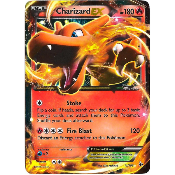 11/106 pokemon card price Charizard EX XY 11/106