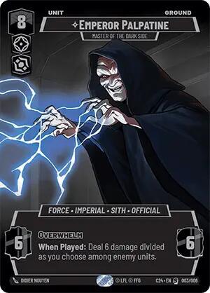 Star Wars: Unlimited 2024 Convention Exclusive Full Set (6 Cards)