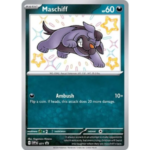 Maschiff SVP 071 - Pokémonkort