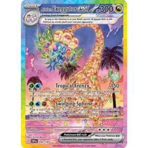 Alolan Exeggutor EX SSP 242/191