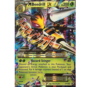 Mega M Beedrill EX XY158 Promo
