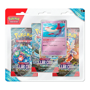 Pokemon Scarlet & Violet: Stellar Crown 3-Pack Blister Latias