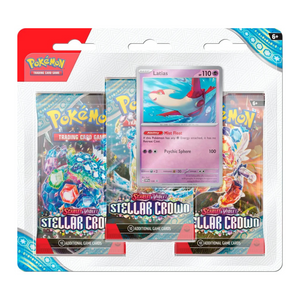 Pokémon Scarlet & Violet: Stellar Crown 3-Pack Blister Latias