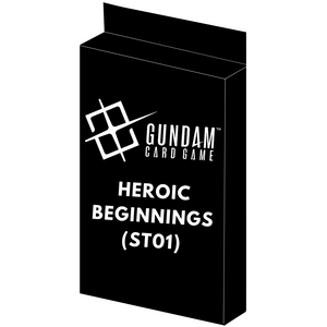 Gundam Heroic Beginnings (ST01) Starter Deck (ENG)