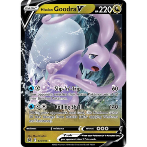 Hisuian Goodra V 135/196 - Pokémonkort