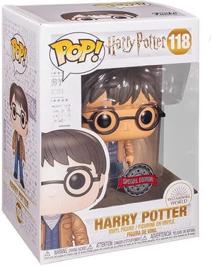 Funko POP!: Harry Potter  Harry w/2 Wands Exclusive Movies -9 cm