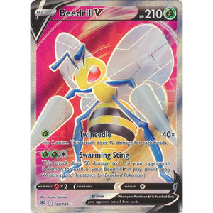 Beedrill V SWSH10 160/189 - Pokémonkort