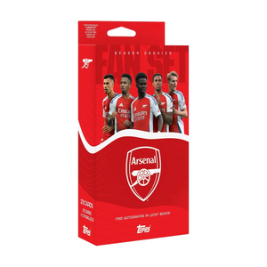 Topps: 2024/25 Arsenal Fan Set Hobby Booster Display (28 Cards) (ENG)