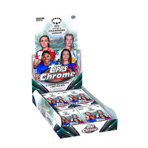 Topps: Chrome UWCL 2023/24 Hobby Booster Display (20 Pack) (ENG)