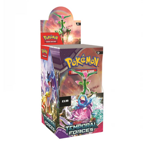 Pokemon Scarlet & Violet: Temporal Forces Half Booster Display (18 Pack) (ENG)