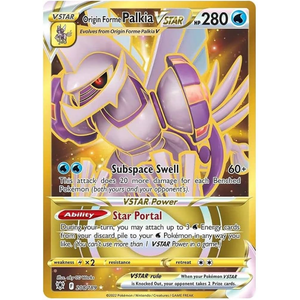 Origin Forme Palkia VSTAR ASR 208/189