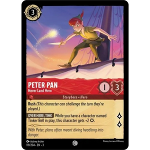 Peter Pan - Never Land Hero - 119/204 - Common