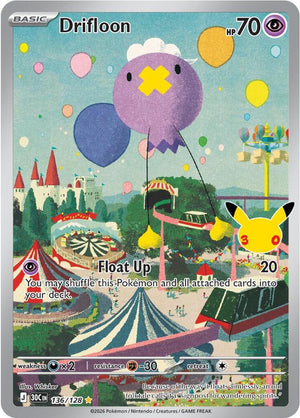 Drifloon 30C 136/128 Illustration Rare (ENG)