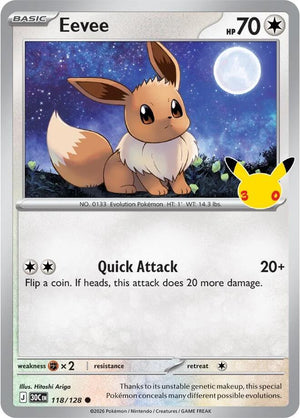 Eevee 30C 118/128 Common (ENG)