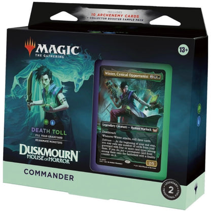 Magic: The Gathering Duskmourn: House of Horrors Commander Deck (Death Toll)