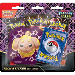 Pokémon Scarlet & Violet: Paldean Fates Tech Sticker Collection - Shiny Fidough (3 Pack) (ENG)