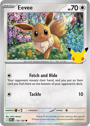 Eevee 30C 116/128 Common (ENG)