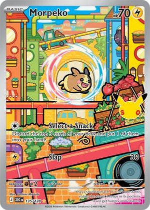 Morpeko 30C 135/128 Illustration Rare (ENG)