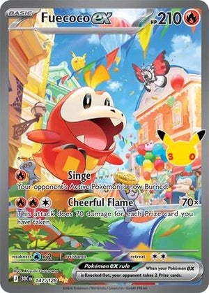 Fuecoco ex 30C 147/128 Special Illustration Rare (ENG)