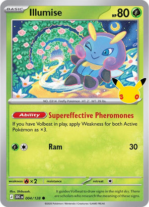 Illumise 30C 004/128 Common Holo (ENG)