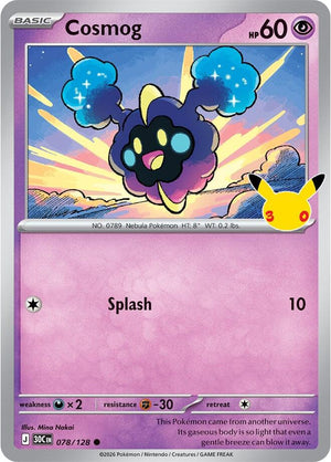 Cosmog 30C 078/128 Common Holo (ENG)