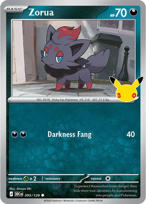 Zorua 30C 095/128 Common Holo (ENG)