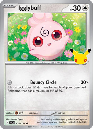 Igglybuff 30C 120/128 Common Holo (ENG)