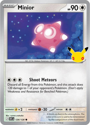 Minior 30C 124/128 Common Holo (ENG)